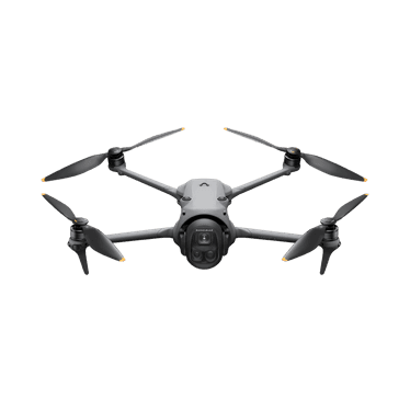 DJI Mavic 4 Pro unfolded, showing the Hasselblad tri-camera gimbal